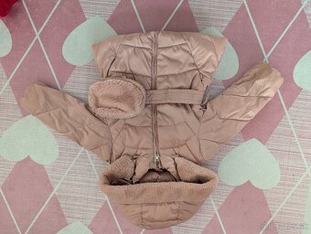 Zimná dievčenská bunda 92 - 4