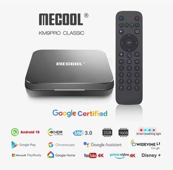 Predám android box Mecool km9 pro classic - 4