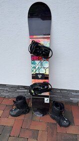 Snowboard Salomon 151cm + Topánky 43 Nidecker - 4