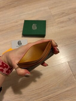 Goyard cardholder /peňaženka - čierno/hnedý (GO1) - 4