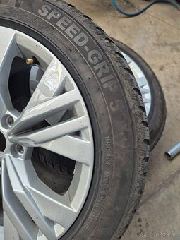 Predám set Alu Stavanger,215/55r17 ,et41, 8jx17, 5x112 - 4