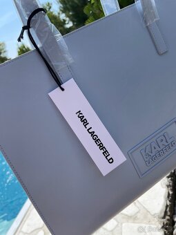 Karl Lagerfeld Kabelka babyblue - 4