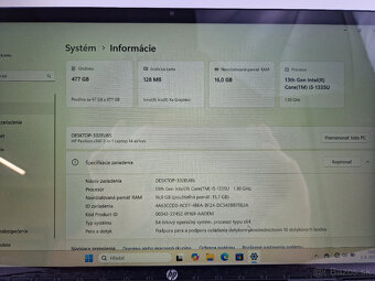 HP Pavilion x360 2in1 i5 13th gen, 16 GB - 4