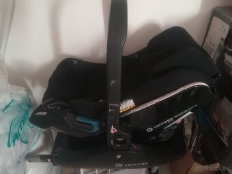 Kočík trojkombinácia, hlboký, športový plus vajicko - 4