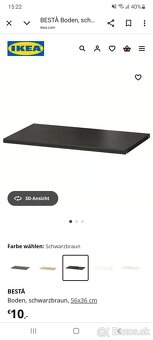 Ikea Besta ramy skriniek a police - 4