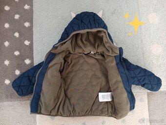 Chlapcenska prechodna bunda a vesta 74 - 4