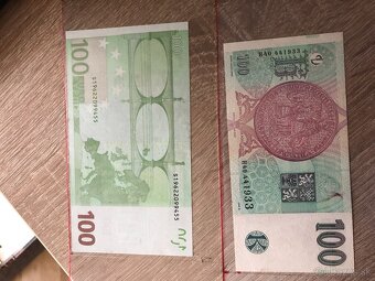 100 eurá a 100 koruny - 4