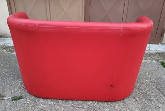 Kožená sedačka pre dvoch. - 4