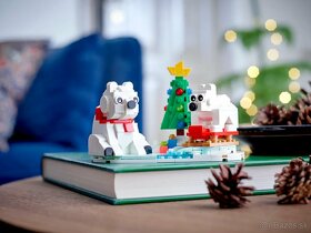 Predám Lego 40571 Wintertime Polar Bears - 4