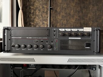 Set 2x reprobox, 2x subwoofer, odposluch, zosilňovač, rack - 4