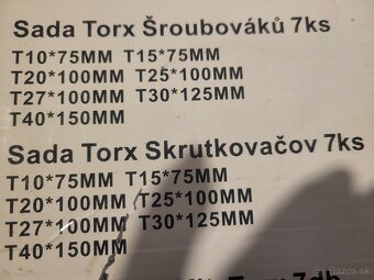 Sada skrutkovačov - 4
