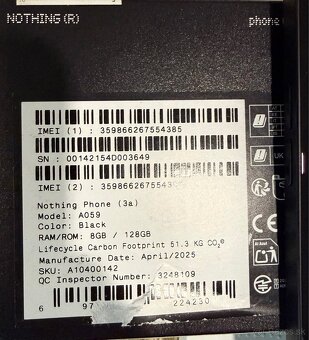 Nothing Phone 3a 8GB/128GB - 4