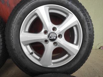 Zimná sada 16" 5x112 VW, Škoda 215/60 R16 - 4