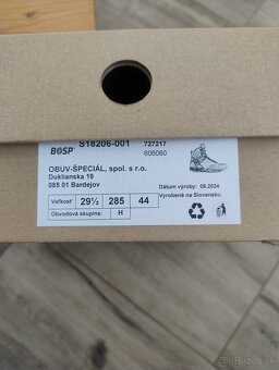 Predám novú taktickú obuv zn. BOSP Taras č. 44 - 4