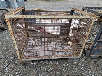 Koš na stavebne stojky paleta - 4