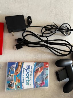 Nintendo Switch OLED + príslušenstvo + Nintendo Sports - 4