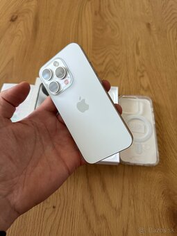 iPhone 15 Pro 128 gb White Titanium v záruke + príslušenstvo - 4