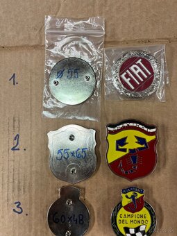 Emblemy Abarth, Fiat - 4