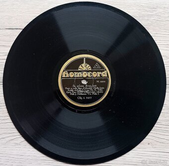 Sada 2 - 5 českých šelakových gramodesek 1930 - 1932 - 4