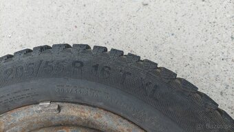 Predám zimnú sadu plecháčov 5x112 r16 Gislaved - 4