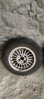 Hliníkové disky +pneumatiky - 4