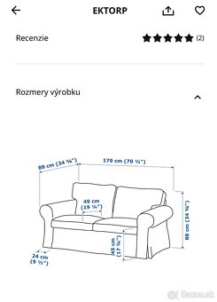 Ikea sedacia súprava - 4