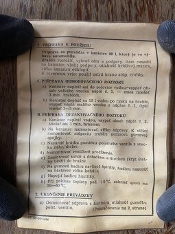 Stará vojenská dekontaminačná súprava - 4