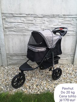 Kočíky pre psy Pawhut Jogger - 4