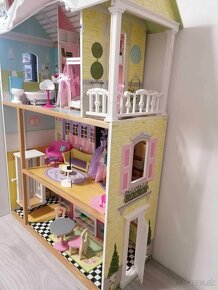 Barbie drevený domček - 4