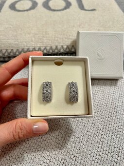 Náušnice Swarovski so vsadenými kameňmi - 4