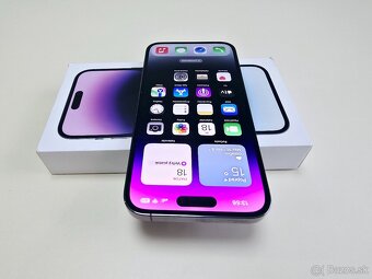 APPLE IPHONE 14 PRO MAX 128GB PURPLE,BATERKA 100% - 4