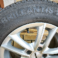 AL DISKY AUTEC 15" + Letné pneu Barum 195/65/R15 - 4