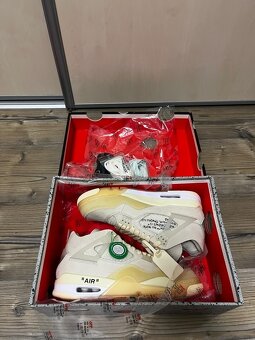 Jordan 4 Retro Off-White Sail - 4