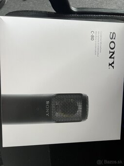 Kondenzátorový Mikrofón Sony C-80 - 4