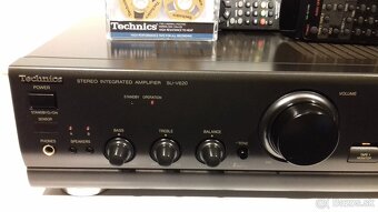 ClassA =190W zosilnovac TECHNICS SU-V620, vyroba JAPAN, AZ28 - 4