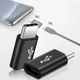 autonabíjačka 12 - 24 V; micro USB + redukcia na USB - C - 4