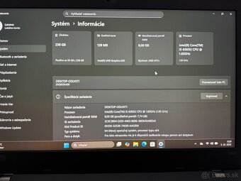Lenovo ThinkPad L490 i5/8GB/256SSD Windows 11 - 4
