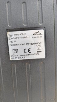 Tichy sackovy vysavac eta canto II - 4