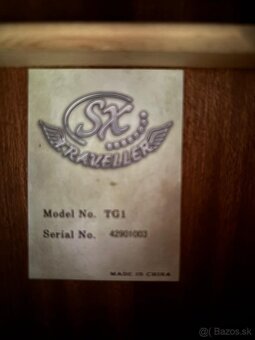 Cestovná gitara SX TG1 - 4