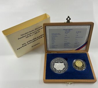 Kúpim dvojičky NBS proof AG+AU - 4