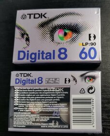 Mini DV, Digital 8, DAT - čisté, nepoužité kazety - 4