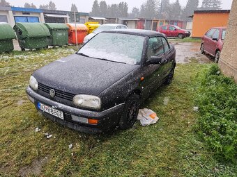 Volkswagen Golf 3 cabrio/ Karmann/ 1.8/ benzín/ el. strecha - 4