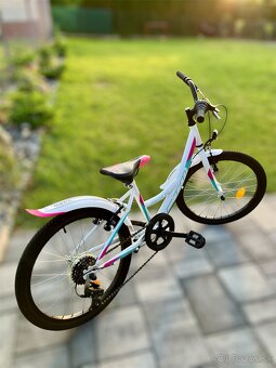 🎀 CTM Maggie 2.0 – krásny detský bicykel 20” – 1 rok starý - 4