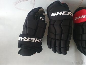 Hokejové rukavice SHERWOOD senior 14" nové,super cena - 4
