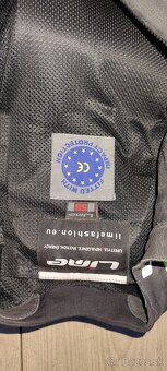 Kožená kombinéza LIME – veľkosť 56 (CE chrániče, pekný stav) - 4