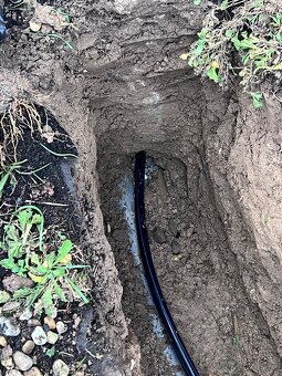 Pretláčanie pod cestu , inžinierske siete - 4