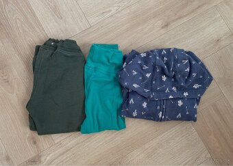 Detské dlhé tričko a body 86-92 - 4