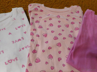 5x dievčenské tričká 140cm - 4
