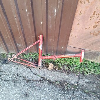 Predám rám na skladací bicykel ESKA - 4
