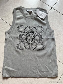 Dámsky sivy top Loewe - 4